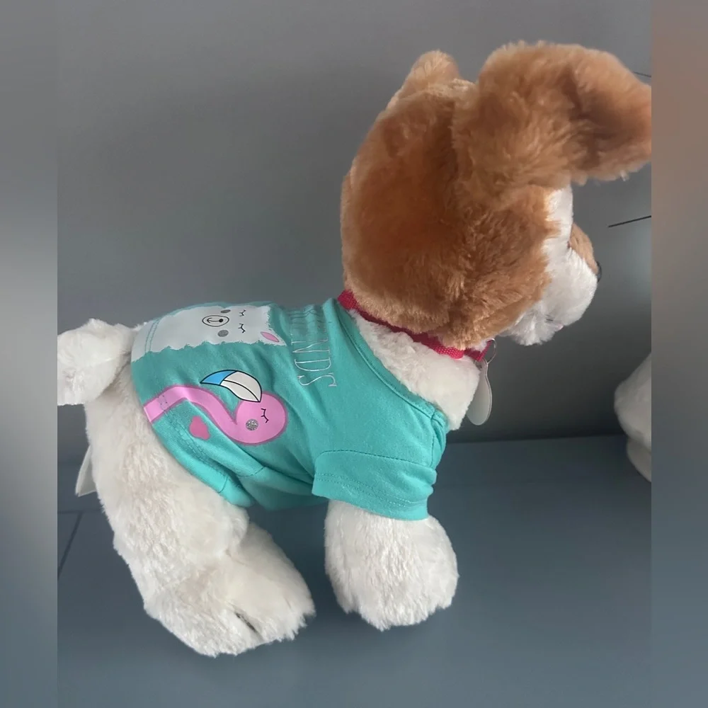 Build A Bear Promise Pets Brown and White Puppy‎